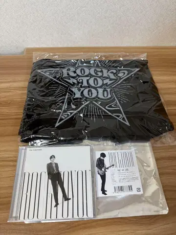 요코야마 유 ROCK TO YOU 티셔츠와 CD 세트