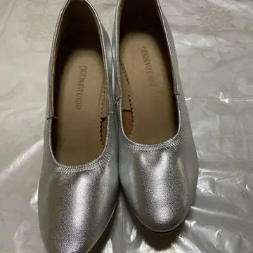 실버 사교댄스 모던용 신발 23.5 cm