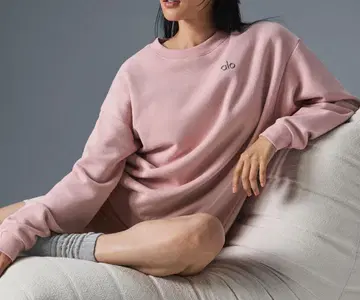 alo Ballet Pink XXS 핑크 맨투맨