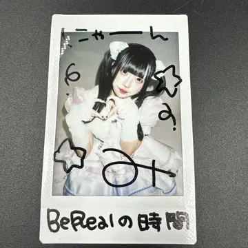 미우미오 카구라 미오 사인 폴라로이드