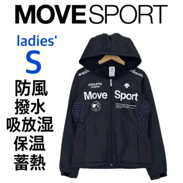 새상품급 DESCENTE Move Sport 충전솜 방한 자켓 후드 S
