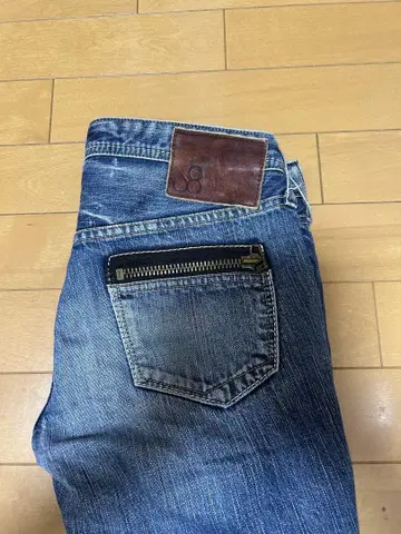 존불 johnbull 데님 바지 로우라이즈 데님