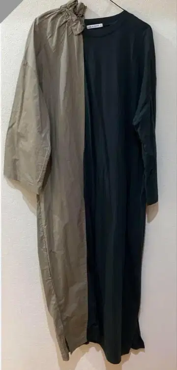 부부올브 드레스 몬스터 여성용 맘 사이즈 원피스 카키