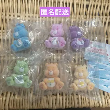 케어베어 플로키 피규어 마스코트 전 6종 세트 풀 컴프