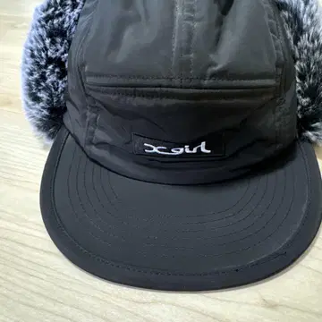 xgirl 플리스 귀도리 달린 캡