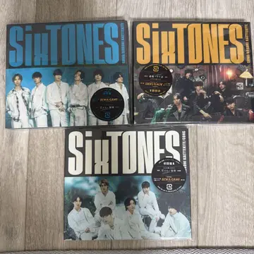 SixTONES GONG 3형태 세트