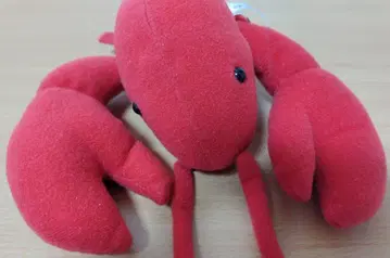 [ 제조 중지 ] DAISO 초 레어 봉제 인형 랍스터 30cm