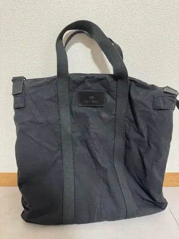 Nigel Cabourn 블랙 토트백