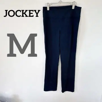 JOCKEY [ M ] 플레어 레깅스 요가 팬츠 여성용 레깅스 네이비