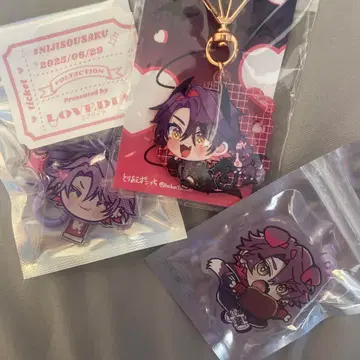 니지소사쿠 10 와타라이 히바리 아크릴 키링