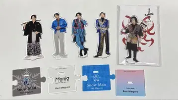 SnowMan 메구로 렌 아크릴 스탠드 5개 묶음 판매