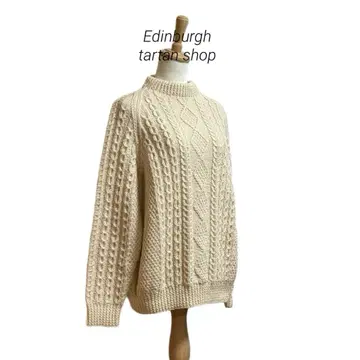 [ Edinburgh tartan shop ] 스코틀랜드제 니트 남성용