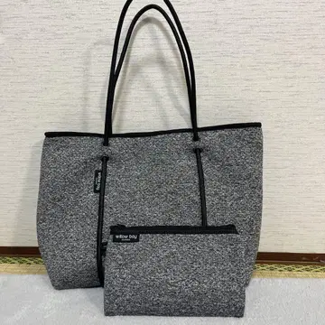 willow bay 차콜 그레이 토트백