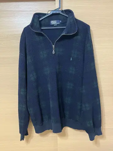 POLO 랄프 로렌 하프 지퍼 스웨터