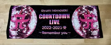 하마사키 아유미 COUNTDOWN LIVE 타월 2022-2023
