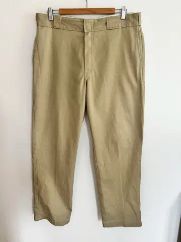 월말 한정판 가격 인하 Dickies 베이지 치노 팬츠