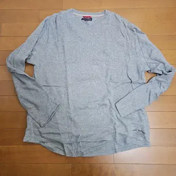 HILFIGER 리사이클 빈티지 긴팔 티셔츠 XL