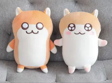 쿠소하무짱 코비하무짱 M 사이즈 봉제 인형 2체 세트 약 17cm