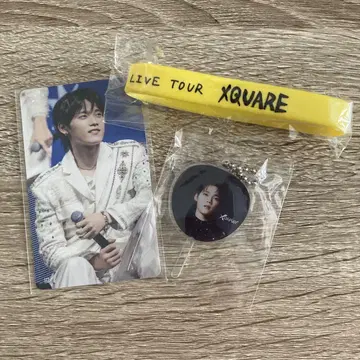 INI XQUARE 캡슐 토이 고무 밴드 미니 부채 트레이딩 카드 기무라