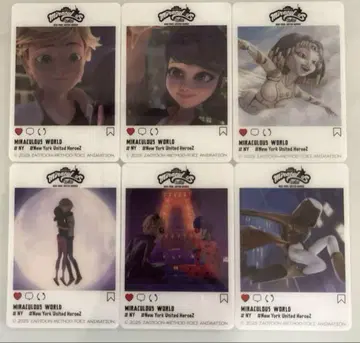 미라큘러스 클리어 카드 NY 컴플리트 세트