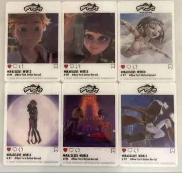 미라큘러스 클리어 카드 NY 컴플리트 세트