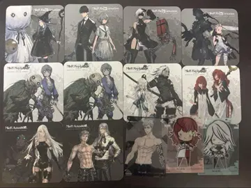 스퀘니 카페 NieR (니알) 시리즈 코스터 + 카드 세트