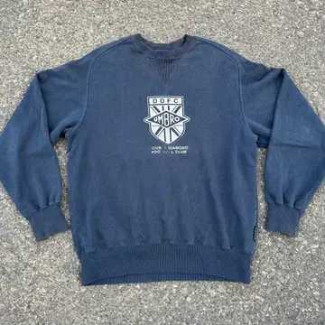 90s umbro 맨투맨 페이드 네이비 택 좋은 실루엣