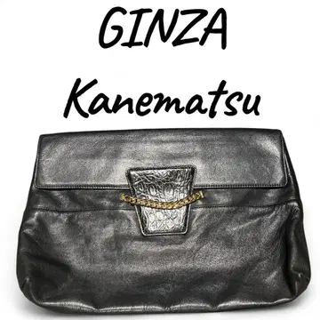 [ 새상품급 ] 긴자 카네마츠 백 올드 가죽 GINZA Kanematsu