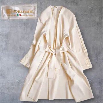 [ NOBLE GOUT ] 가운 코트 / 아이보리