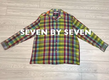 SEVEN BY SEVEN 멀티 컬러 체크 셔츠