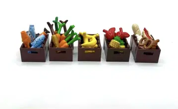 정품 레고 LEGO 음식 보물 상자 세트 대량