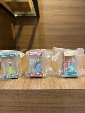 큐포켓 3 엘사, 안나, 아리엘