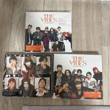 SixTONES THE VIBES CD 3장 세트