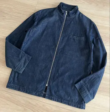 90s 00s 초기 A.P.C. 아페쎄 데님 스탠드 카라 구제 의류