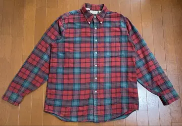L.L.Bean 엘엘빈 USA제 체크 플란넬 셔츠