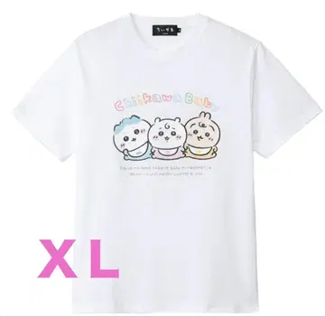 치이카와(먼작귀) baby T셔츠 트리오 화이트 XL