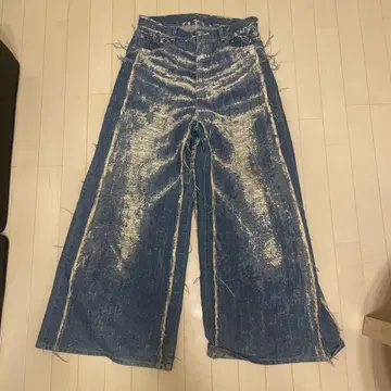 TAKK wide denim pants