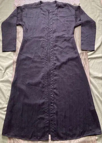 RIM.ARK Sheer long gown 블랙 시어 롱 가운