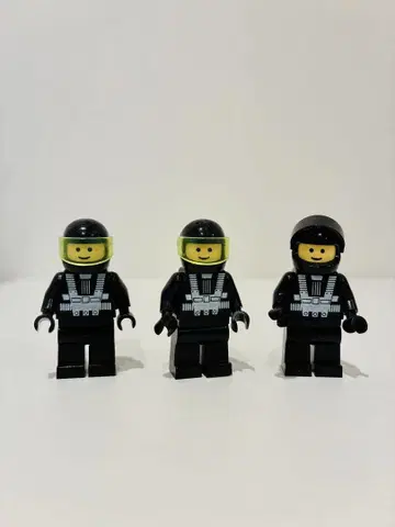 LEGO 미니 피규어 3개 세트 스페이스 시리즈