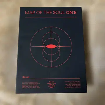 BTS MAP OF THE SOUL ON:E 블루레이
