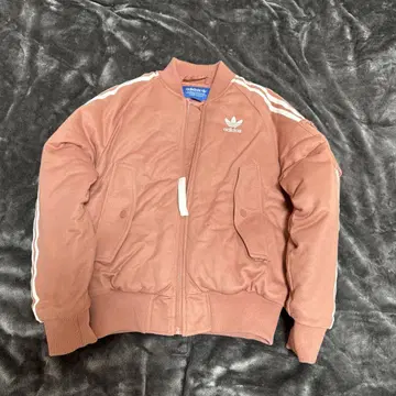 adidas 브라운 집업 자켓
