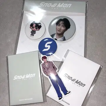 Snow Man 1st POP-UP 오리지널 굿즈 스노우맨 와타나베 쇼타