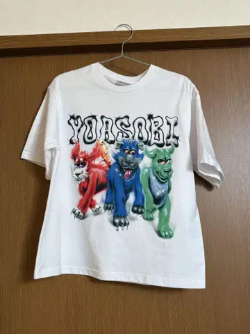 [ YOASOBI ] 새상품급 WAN!WAN!T-shirt 셔츠 S사이즈