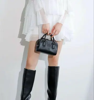 snidel 미니 보스턴 백