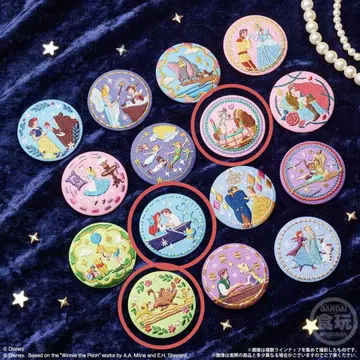 Disney Characters 자수 캔뱃지 디즈니 캐릭터즈