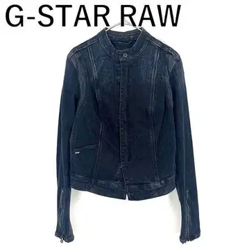 지스타 G-STAR RAW 데님 블루종 절개 스트레치 블랙