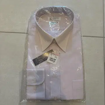 새상품 옅은 핑크 레귤러 핏 와이셔츠