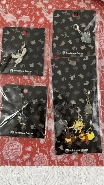 루기아 특별 색상 메탈 참 포켓몬 센터 한정판 메탈 참 세트