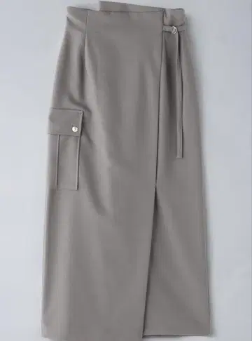 PROPORTION BODY DRESSING 랩 스타일 내로우 스커트