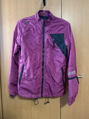 HYSTERIC GLAMOUR 퍼플 나일론 자켓